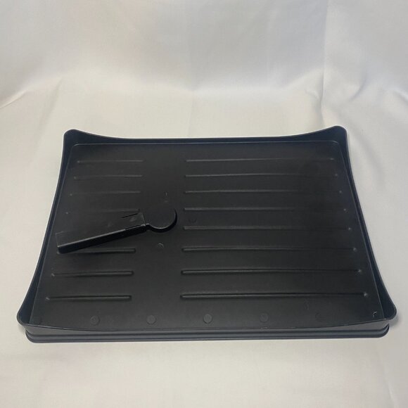 Brian & Dany Aluminum Dish Drying Rack Black Silver PY526 Expandable New OpenBox - Picture 5 of 10